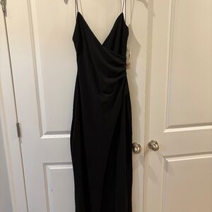 Long black formal dress